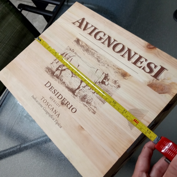 ⭐SOLD⭐Vintage Avignonesi wooden  wine crate - Picture 11 of 16